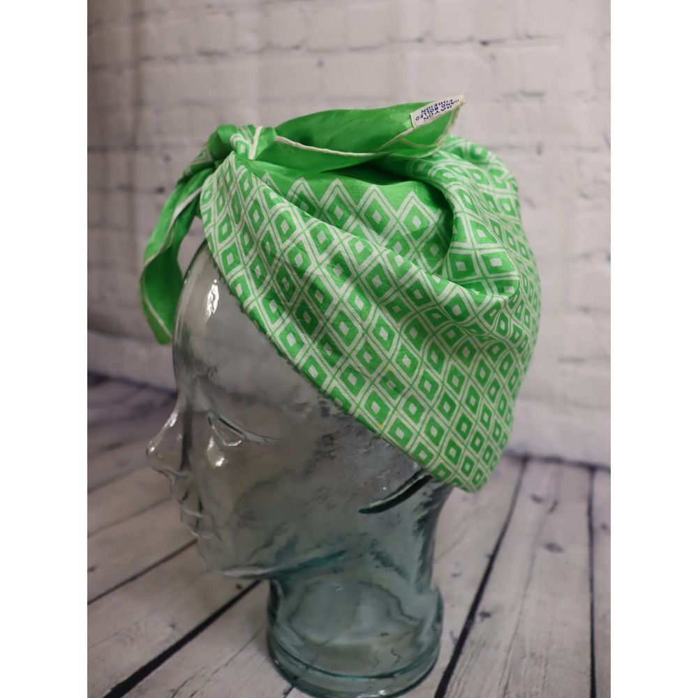 Vintage Head Scarf! GORGEOUS~ - Picture 3 of 9